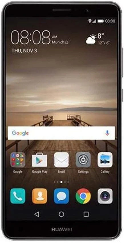 گوشی هوشمند هواوی میت 9، 64 گیگابایت، تک سیم کارت، آنلاک فکتوری، 4G LTE، نسخه بین المللی بدون گارانتی - خاکستری