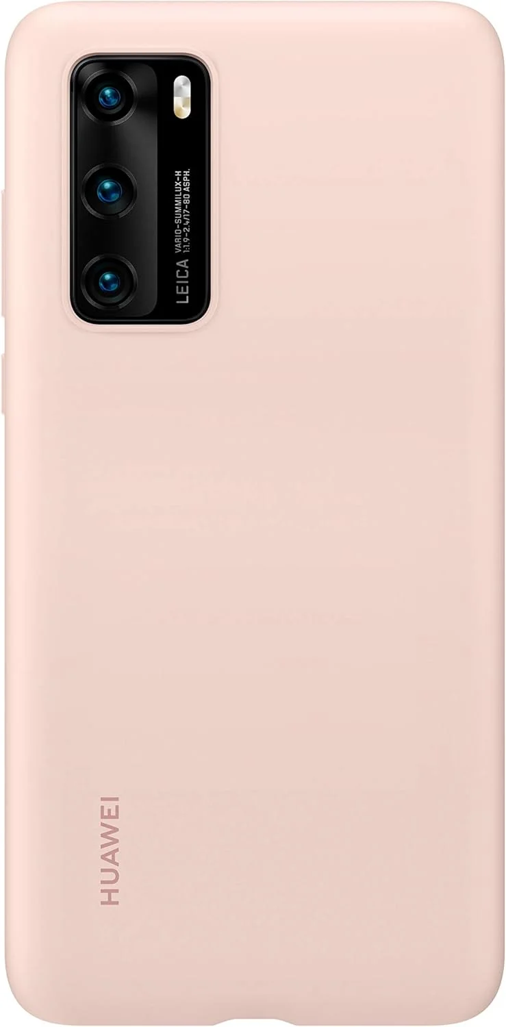 قاب سیلیکونی گوشی موبایل هوآوی P40، لوازم جانبی اصلی، صورتی