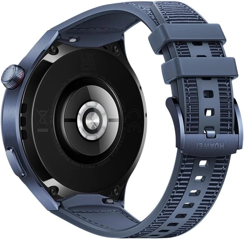 ساعت هوشمند HUAWEI Watch 4 Pro، بدنه آلیاژ تیتانیوم گرید فضایی و کریستال یاقوت کبود، آبی اقیانوسی، تلفن همراه eSIM، سازگار با اندروید و iOS، نسخه آلمانی ساعت هوشمند HUAWEI Watch 4 Pro، بدنه آلیاژ تیتانیوم گرید فضایی و کریستال یاقوت کبود، آبی اقیانوسی، تلفن همراه eSIM، سازگار با اندروید و iOS، نسخه آلمانی