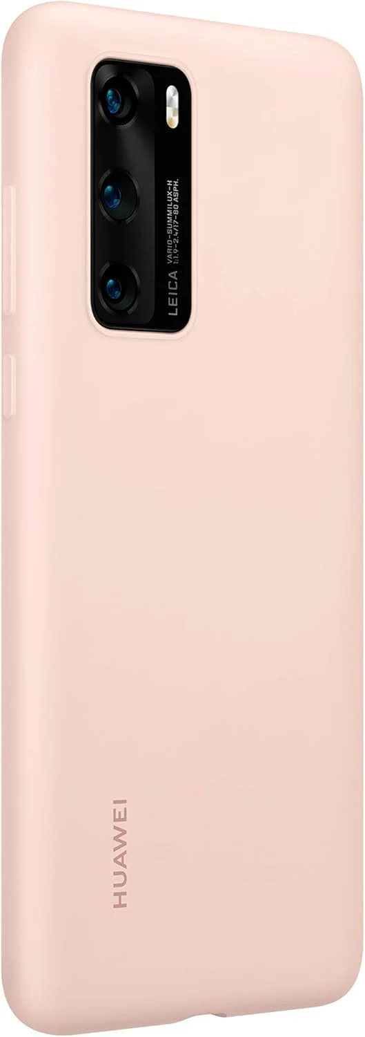 قاب سیلیکونی گوشی موبایل هوآوی P40، لوازم جانبی اصلی، صورتی