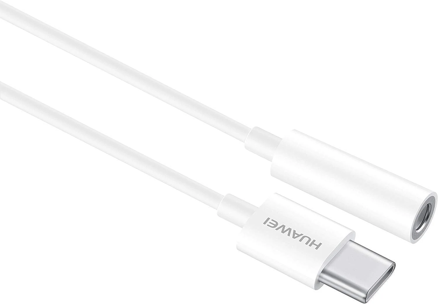 تبدیل Type-C به جک 3.5 میلیمتری هدفون هوآوی، سفید تبدیل Type-C به جک 3.5 میلیمتری هدفون هوآوی، سفید