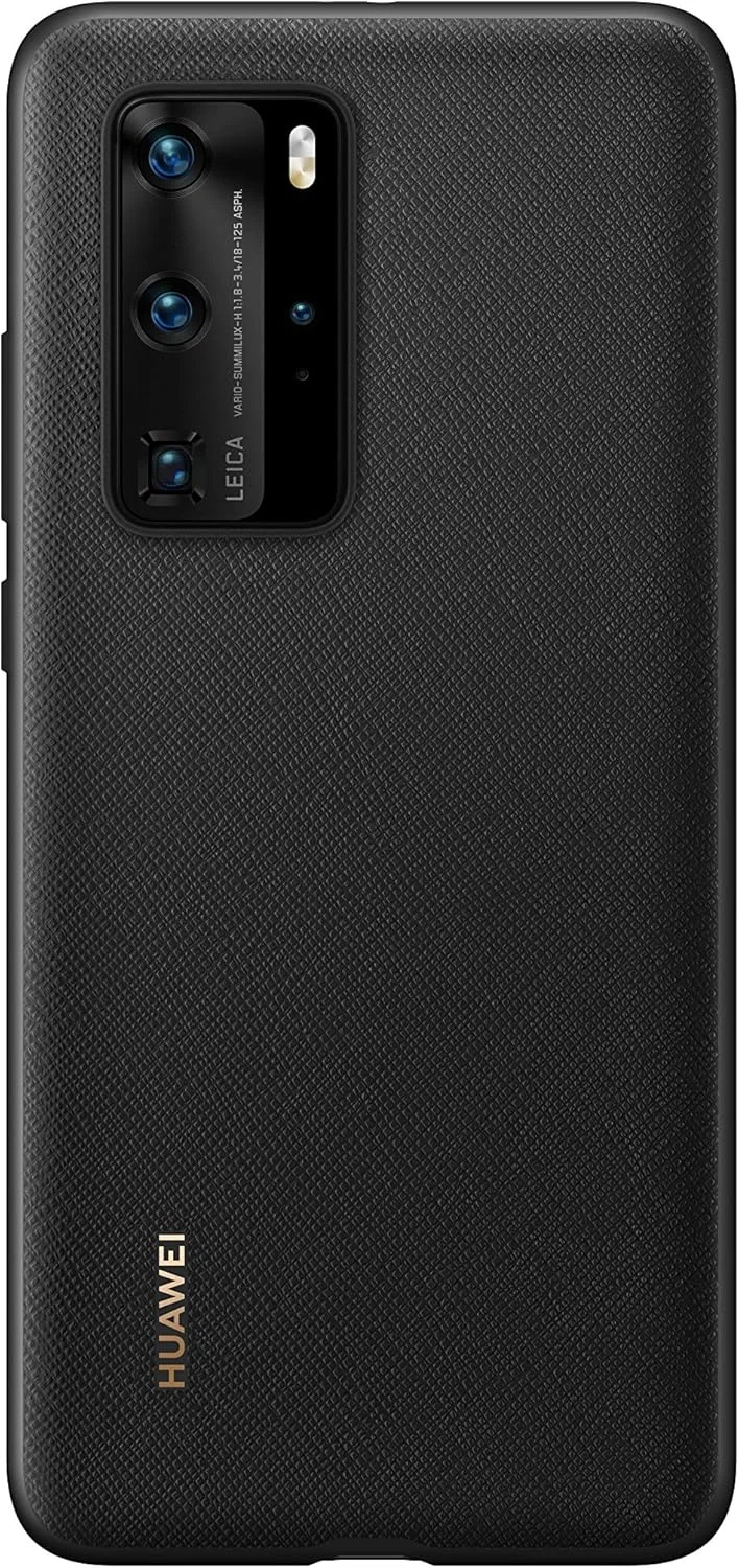 قاب گوشی موبایل هوآوی P40 Pro PU، لوازم جانبی اصلی، مشکی