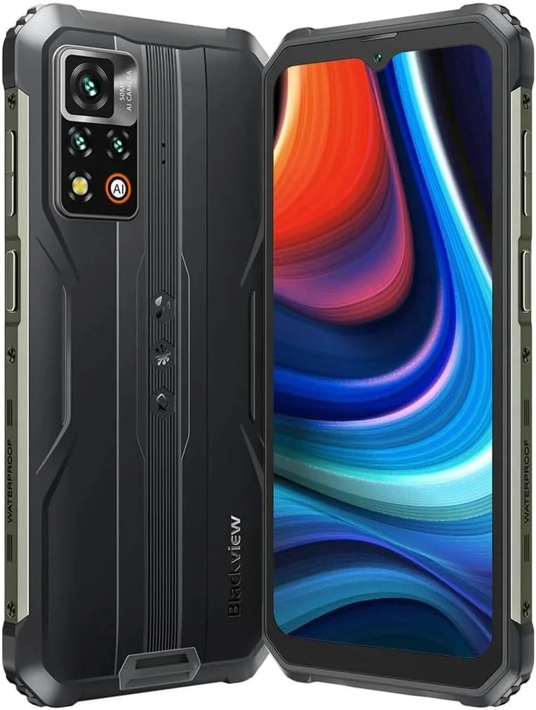 گوشی هوشمند مقاوم Blackview BV9200، صفحه نمایش 6.6 اینچی 120 هرتز 2.4K، دوربین 50 مگاپیکسلی AI، 8 گیگابایت + 256 گیگابایت، 3 اسلات کارت، اعلان LED، تلفن همراه ضد آب IP68 اندروید 12، GPS NFC شارژ بی سیم مشکی گوشی هوشمند مقاوم Blackview BV9200، صفحه نمایش 6.6 اینچی 120 هرتز 2.4K، دوربین 50 مگاپیکسلی AI، 8 گیگابایت + 256 گیگابایت، 3 اسلات کارت، اعلان LED، تلفن همراه ضد آب IP68 اندروید 12، GPS NFC شارژ بی سیم مشکی