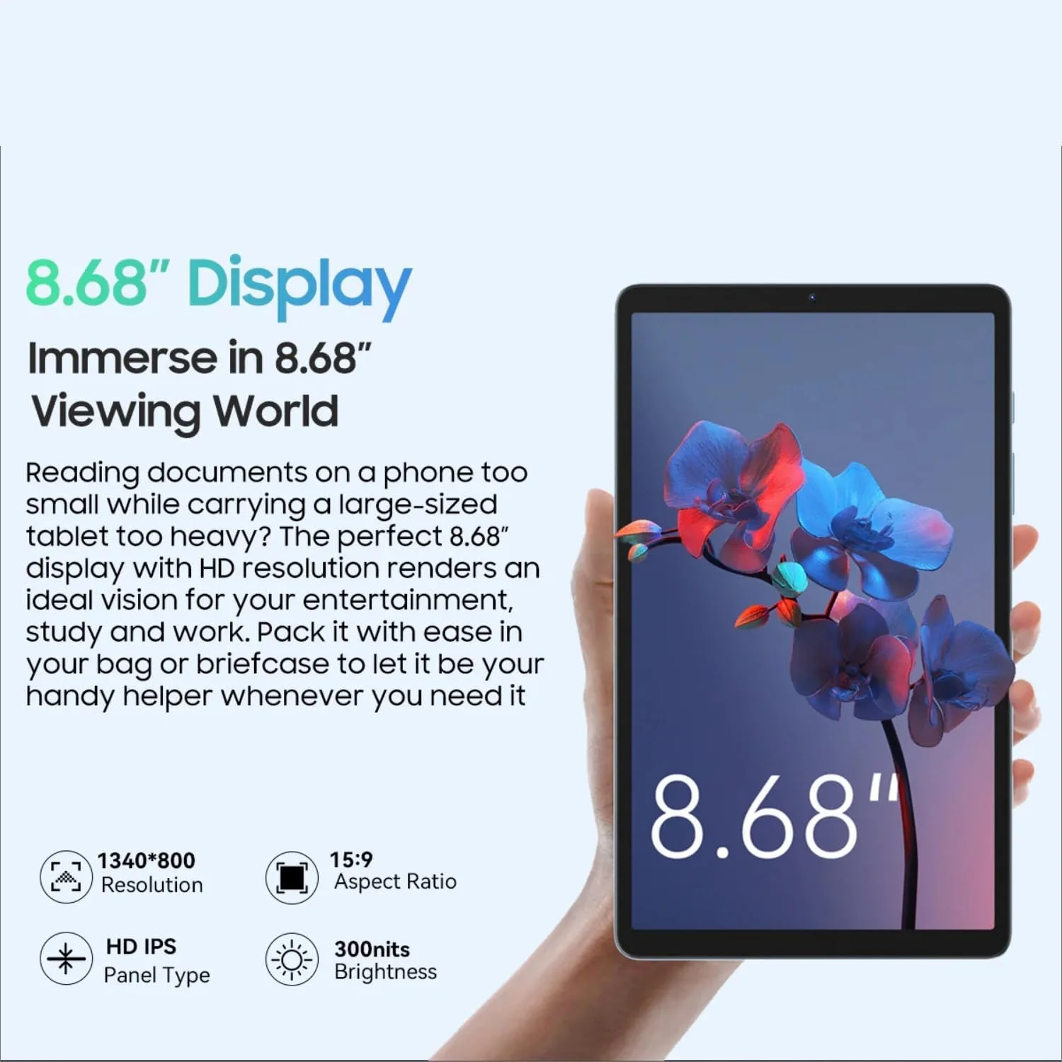 تبلت Blackview Tab 60 LTE با حافظه 4 گیگابایت رم و 128 گیگابایت، خاکستری - تبلت برند تبلت Blackview Tab 60 LTE با حافظه 4 گیگابایت رم و 128 گیگابایت، خاکستری - تبلت برند