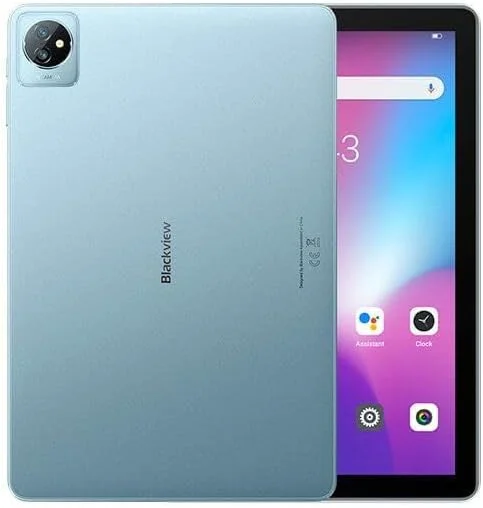تبلت Blackview Tab 7 Wifi اندروید 12 با صفحه نمایش HD+ IPS، پردازنده چهار هسته ای 3 گیگابایت رم + 64 گیگابایت رام (کارت SD خارجی 1 ترابایتی)، باتری 6580 میلی آمپر ساعتی، دوربین دوگانه 5 مگاپیکسلی + 2 مگاپیکسلی، وای فای بلوتوث Type-C، جعبه دوتایی، 10.1 اینچی آبی گرگ و میش تبلت Blackview Tab 7 Wifi اندروید 12 با صفحه نمایش HD+ IPS، پردازنده چهار هسته ای 3 گیگابایت رم + 64 گیگابایت رام (کارت SD خارجی 1 ترابایتی)، باتری 6580 میلی آمپر ساعتی، دوربین دوگانه 5 مگاپیکسلی + 2 مگاپیکسلی، وای فای بلوتوث Type-C، جعبه دوتایی، 10.1 اینچی آبی گرگ و میش