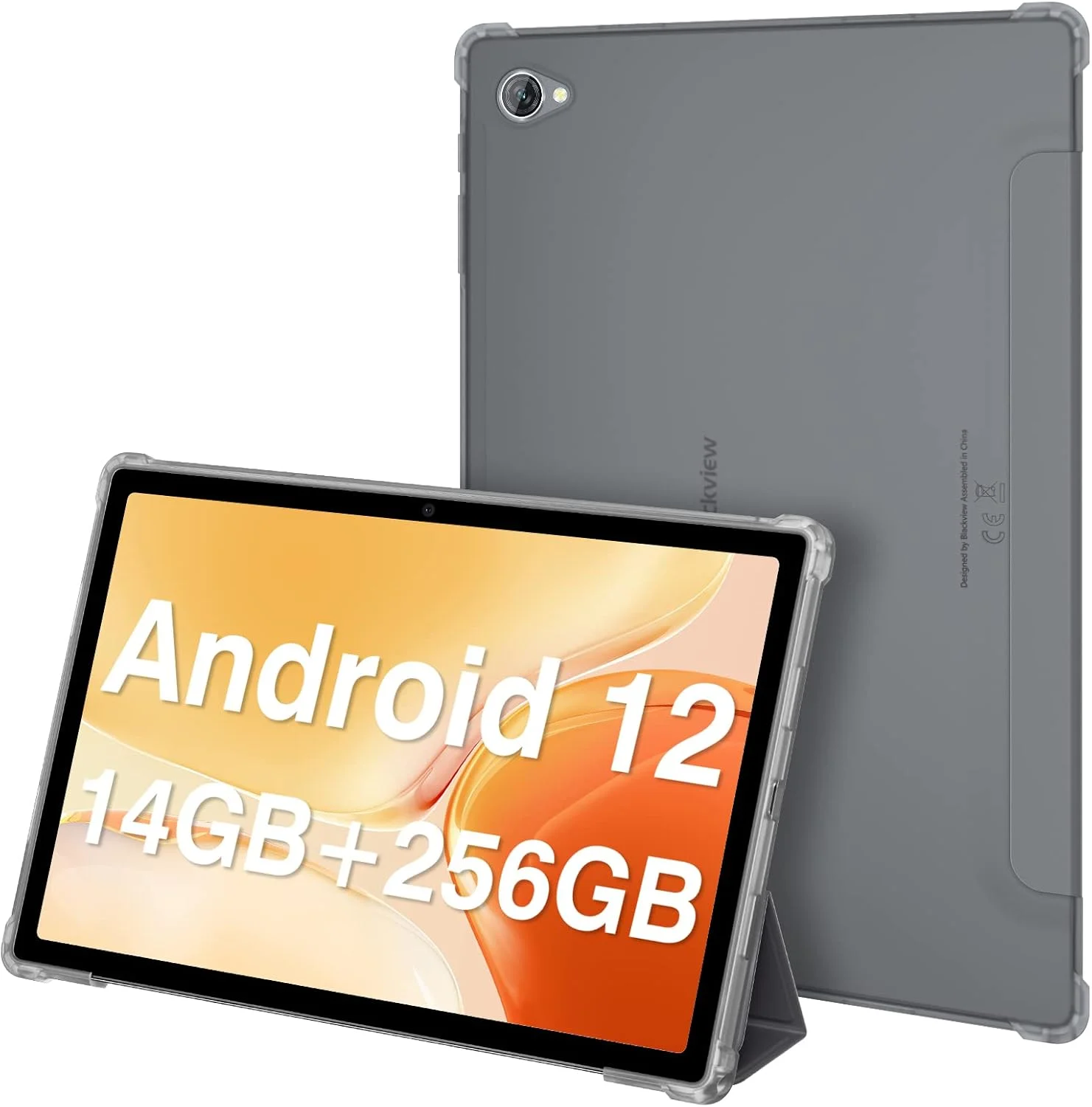 تبلت گیمینگ Blackview Tab 16 با صفحه نمایش 11 اینچی، 14 (8+6) گیگابایت رم + 256 گیگابایت حافظه داخلی (1 ترابایت TF)، اندروید 12، 2K 2000 x 1200 IPS، هشت هسته ای، 8 مگاپیکسل + 13 مگاپیکسل، 7680 میلی آمپر ساعت/4G LTE/5G WLAN/Google GMS/Widevine L1/قلم استایلوس/GPS