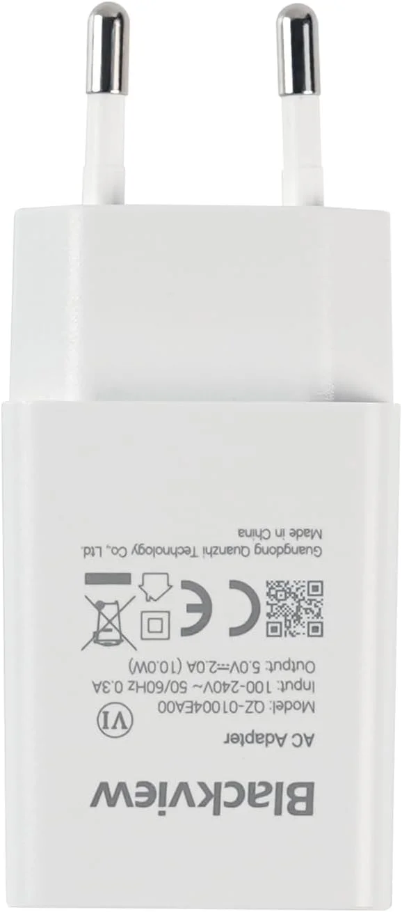 شارژر تبلت Blackview – شارژر USB 10 واتی، شارژ سریع و ایمن برای تبلت ها و دستگاه های تلفن همراه شارژر تبلت Blackview – شارژر USB 10 واتی، شارژ سریع و ایمن برای تبلت ها و دستگاه های تلفن همراه
