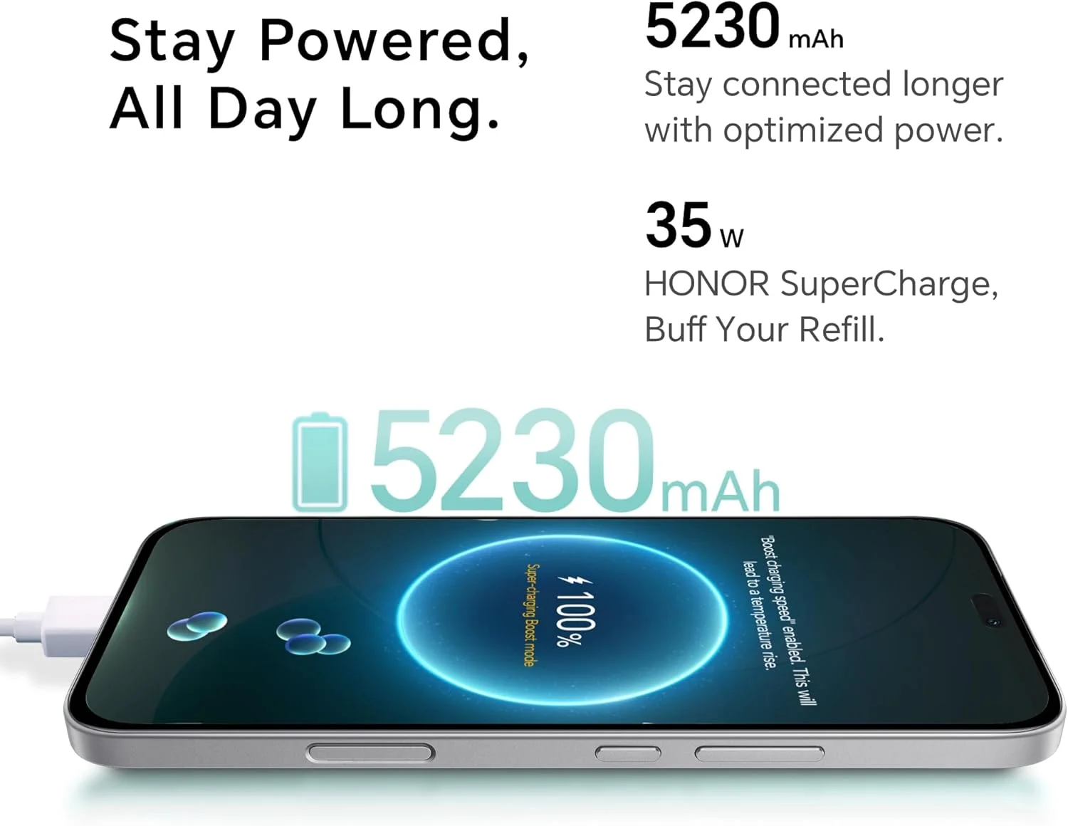 گوشی موبایل آنر 400 لایت 5G - رم 8 گیگابایت، حافظه داخلی 256 گیگابایت، دوربین 108 مگاپیکسل با حسگر حرکتی، صفحه نمایش 6.7 اینچی AMOLED با نرخ نوسازی 120 هرتز، رنگ خاکستری مخملی - نسخه خاورمیانه