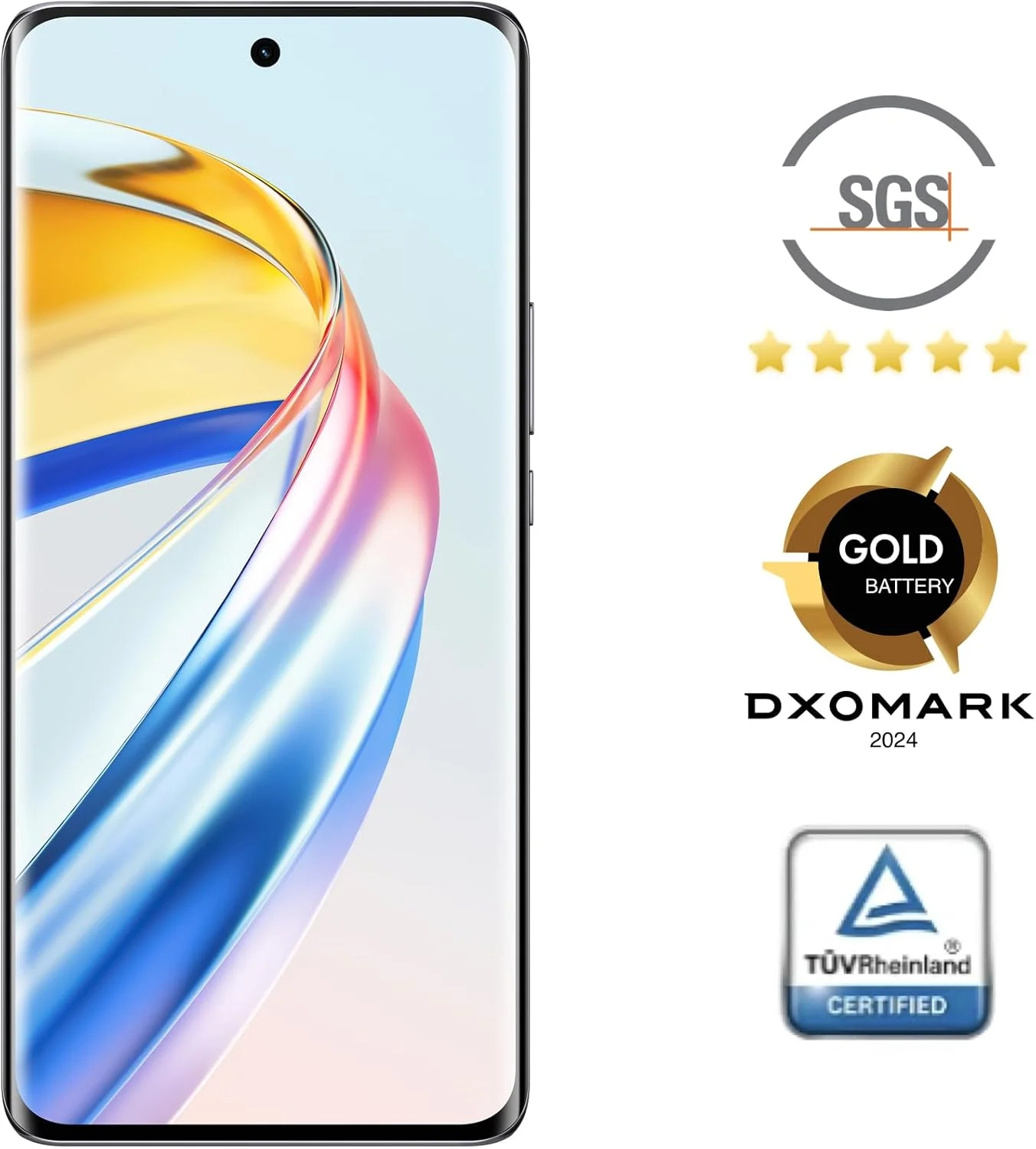 گوشی موبایل آنر Magic6 Lite، بدون سیم کارت، گوشی هوشمند 5G، 8 گیگابایت + 256 گیگابایت، صفحه نمایش 6.78 اینچی ضد افتادن 120 هرتز، دوربین سه گانه 108 مگاپیکسلی، باتری 5300 میلی آمپر ساعتی، دو سیم کارت، اندروید 13، مشکی نیمه شب گوشی موبایل آنر Magic6 Lite، بدون سیم کارت، گوشی هوشمند 5G، 8 گیگابایت + 256 گیگابایت، صفحه نمایش 6.78 اینچی ضد افتادن 120 هرتز، دوربین سه گانه 108 مگاپیکسلی، باتری 5300 میلی آمپر ساعتی، دو سیم کارت، اندروید 13، مشکی نیمه شب