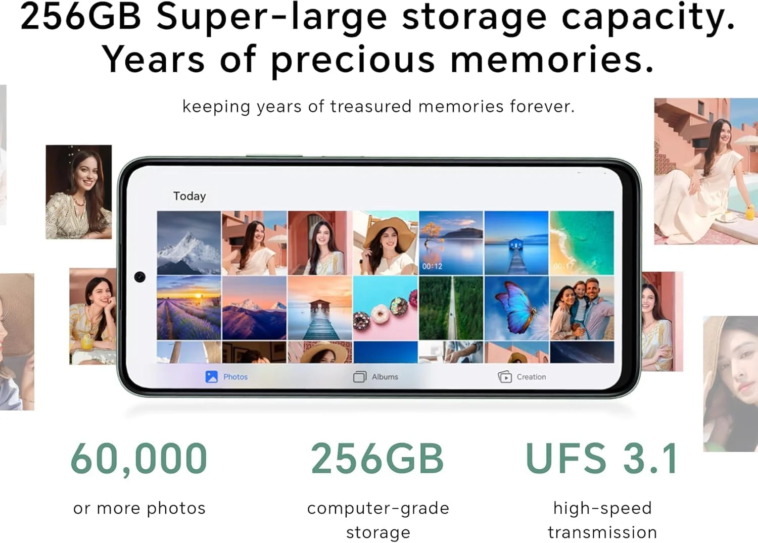 گوشی موبایل آنر X7c 5G با 8 گیگابایت رم (4+4 گیگابایت رم توربو)، 256 گیگابایت حافظه داخلی، دو سیم کارت، رنگ سفید مهتابی، به همراه شارژر سریع 35 واتی رایگان - نسخه خاورمیانه گوشی موبایل آنر X7c 5G با 8 گیگابایت رم (4+4 گیگابایت رم توربو)، 256 گیگابایت حافظه داخلی، دو سیم کارت، رنگ سفید مهتابی، به همراه شارژر سریع 35 واتی رایگان - نسخه خاورمیانه