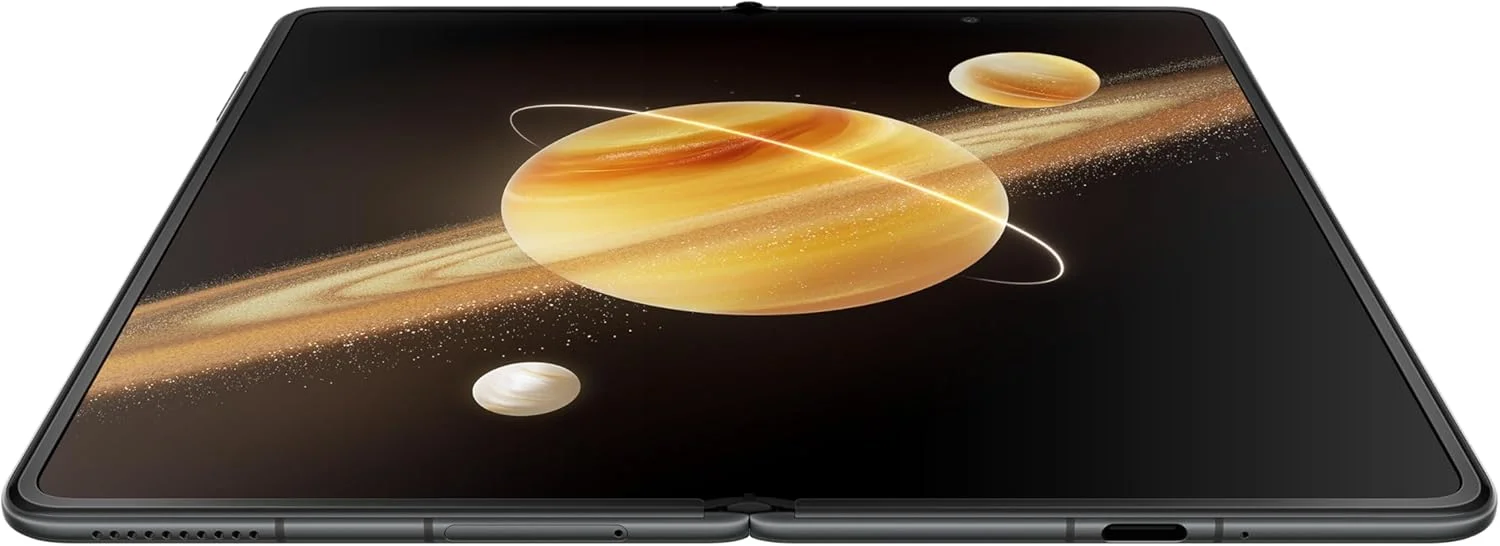 گوشی موبایل تاشو آنر Magic V3 5G مدل FCP-N49 (نسخه بین المللی، GSM) | صفحه نمایش 7.92 اینچی، 512 گیگابایت حافظه داخلی + 12 گیگابایت رم، دو سیم کارت، آنلاک شده، اندروید 14 (مشکی)