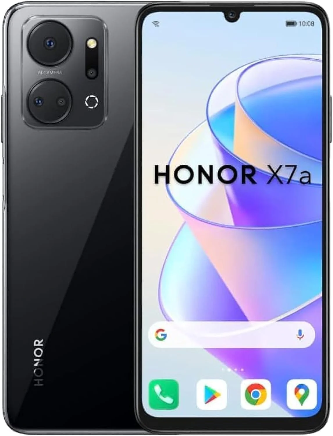 گوشی موبایل آنر X7a دو سیم کارت 128 گیگابایت رم 6 گیگابایت 4G رنگ مشکی نیمه شب - نسخه بین المللی