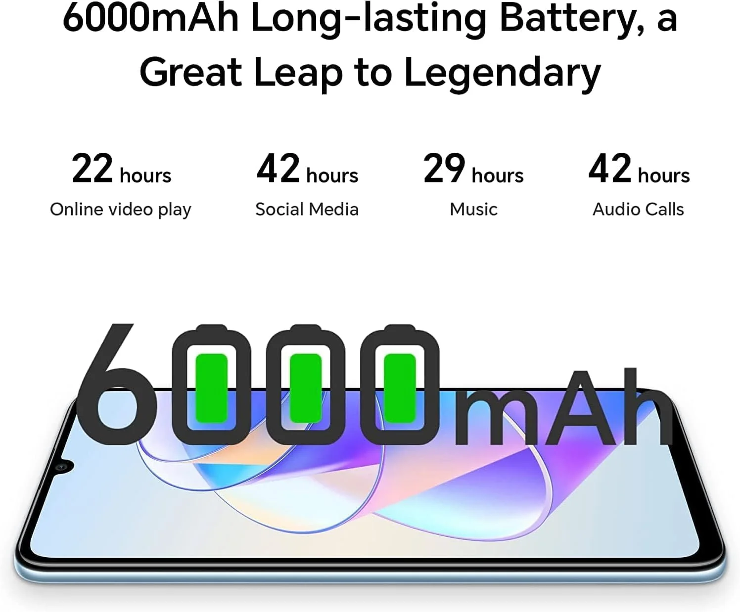 گوشی موبایل آنر X7a دو سیم کارت 128 گیگابایت رم 6 گیگابایت 4G رنگ مشکی نیمه شب - نسخه بین المللی گوشی موبایل آنر X7a دو سیم کارت 128 گیگابایت رم 6 گیگابایت 4G رنگ مشکی نیمه شب - نسخه بین المللی