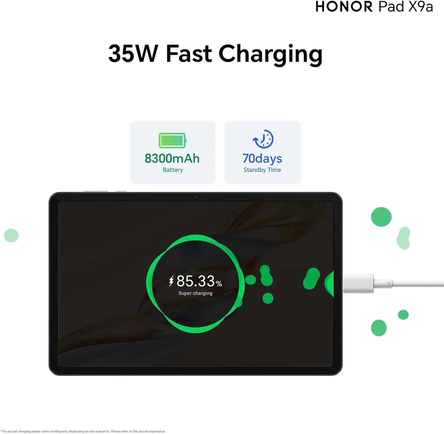 تبلت آنر پد X9a LTE با نمایشگر 11.5 اینچی 120 هرتز، 8 گیگابایت رم + 128 گیگابایت حافظه داخلی، پردازنده Snapdragon 685، باتری 8300 میلی آمپر ساعتی، شارژ سریع 35 واتی، پشتیبانی از قلم، رنگ خاکستری، اندروید 15، (مدل 2025) + کاور محافظ رایگان تبلت آنر پد X9a LTE با نمایشگر 11.5 اینچی 120 هرتز، 8 گیگابایت رم + 128 گیگابایت حافظه داخلی، پردازنده Snapdragon 685، باتری 8300 میلی آمپر ساعتی، شارژ سریع 35 واتی، پشتیبانی از قلم، رنگ خاکستری، اندروید 15، (مدل 2025) + کاور محافظ رایگان