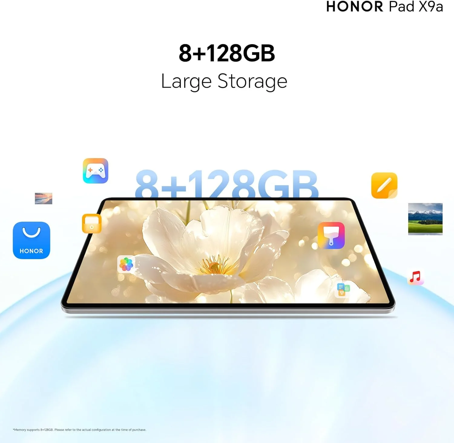 تبلت آنر پد X9a LTE با نمایشگر 11.5 اینچی 120 هرتز، 8 گیگابایت رم + 128 گیگابایت حافظه داخلی، پردازنده Snapdragon 685، باتری 8300 میلی آمپر ساعتی، شارژ سریع 35 واتی، پشتیبانی از قلم، رنگ خاکستری، اندروید 15، (مدل 2025) + کاور محافظ رایگان تبلت آنر پد X9a LTE با نمایشگر 11.5 اینچی 120 هرتز، 8 گیگابایت رم + 128 گیگابایت حافظه داخلی، پردازنده Snapdragon 685، باتری 8300 میلی آمپر ساعتی، شارژ سریع 35 واتی، پشتیبانی از قلم، رنگ خاکستری، اندروید 15، (مدل 2025) + کاور محافظ رایگان