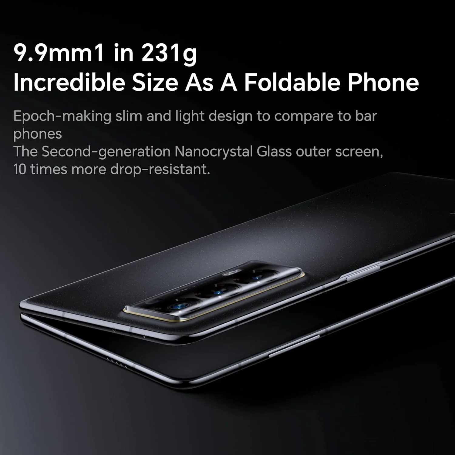 گوشی هوشمند تاشو آنر Magic V2 5G، باریکترین گوشی تاشو، 16 گیگابایت رم + 512 گیگابایت رام، نمایشگر دوگانه 120 هرتز LTPO OLED، پردازنده پرچمدار Snapdragon 8 Gen 2 (4 نانومتری)، دوربین 50+20+50 مگاپیکسل OIS، مشکی (PU) گوشی هوشمند تاشو آنر Magic V2 5G، باریکترین گوشی تاشو، 16 گیگابایت رم + 512 گیگابایت رام، نمایشگر دوگانه 120 هرتز LTPO OLED، پردازنده پرچمدار Snapdragon 8 Gen 2 (4 نانومتری)، دوربین 50+20+50 مگاپیکسل OIS، مشکی (PU)