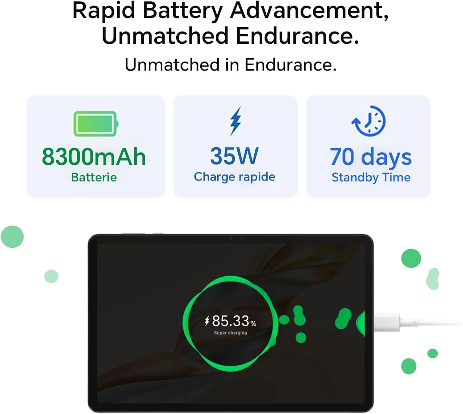 تبلت آنر Pad X9a با 6 گیگابایت رم و 128 گیگابایت حافظه داخلی، صفحه نمایش 11.5 اینچی 120 هرتز 2.5K Fullview، پردازنده Snapdragon 685، باتری 8300mAh، اندروید 15، نسخه WiFi، خاکستری تبلت آنر Pad X9a با 6 گیگابایت رم و 128 گیگابایت حافظه داخلی، صفحه نمایش 11.5 اینچی 120 هرتز 2.5K Fullview، پردازنده Snapdragon 685، باتری 8300mAh، اندروید 15، نسخه WiFi، خاکستری