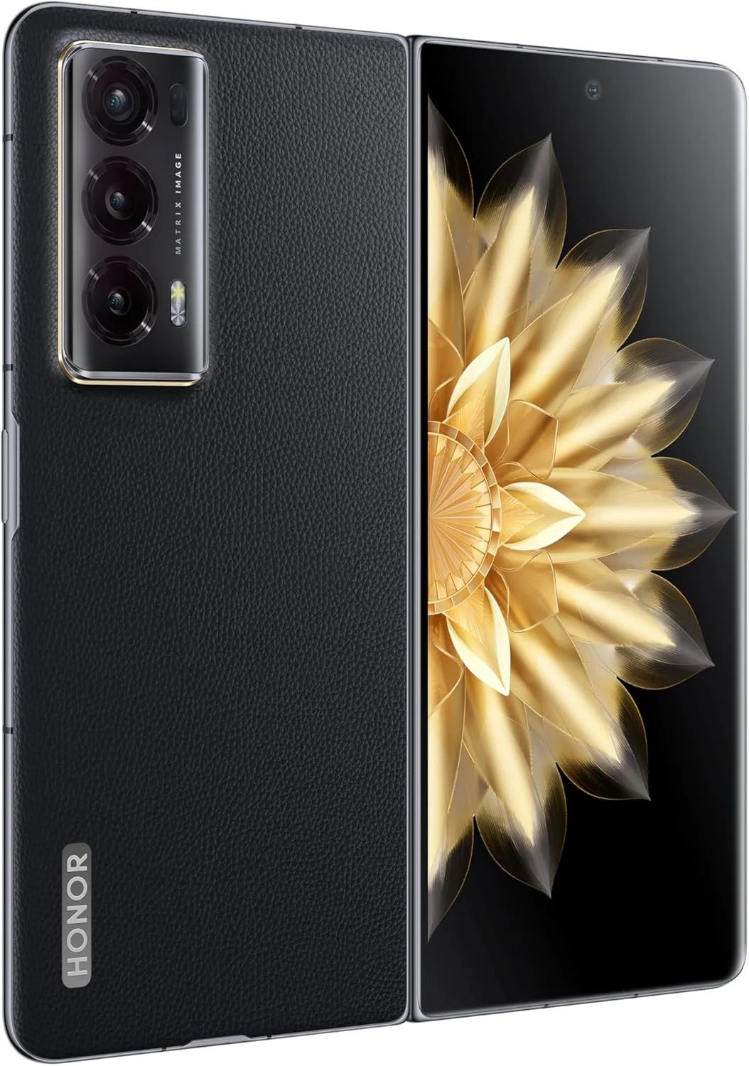 گوشی هوشمند تاشو آنر Magic V2 5G، باریکترین گوشی تاشو، 16 گیگابایت رم + 512 گیگابایت رام، نمایشگر دوگانه 120 هرتز LTPO OLED، پردازنده پرچمدار Snapdragon 8 Gen 2 (4 نانومتری)، دوربین 50+20+50 مگاپیکسل OIS، مشکی (PU) گوشی هوشمند تاشو آنر Magic V2 5G، باریکترین گوشی تاشو، 16 گیگابایت رم + 512 گیگابایت رام، نمایشگر دوگانه 120 هرتز LTPO OLED، پردازنده پرچمدار Snapdragon 8 Gen 2 (4 نانومتری)، دوربین 50+20+50 مگاپیکسل OIS، مشکی (PU)