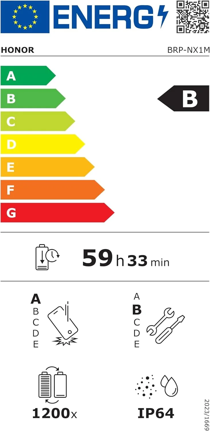 گوشی موبایل آنر Magic7 Lite دو سیم کارت 256 گیگابایت رام + 8 گیگابایت رم (فقط GSM | بدون CDMA) نسخه بین المللی آنلاک شده کارخانه ای 5G (مشکی تیتانیومی)