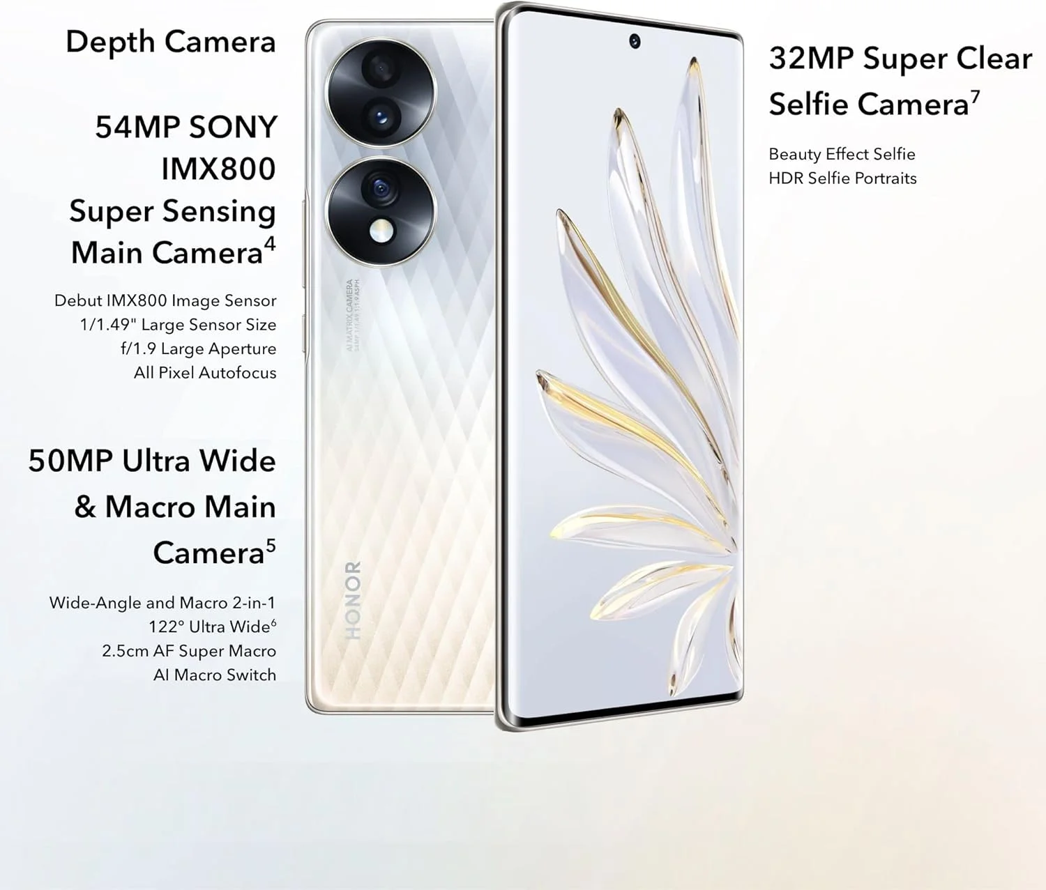 گوشی موبایل آنر 70 5G بدون سیم کارت قفل نشده 8+128 گیگابایت با دوربین سه گانه 54 مگاپیکسلی، صفحه نمایش خمیده OLED 6.67 اینچی 120 هرتز، اندروید 12، 4800 میلی آمپر ساعت (2 سال گارانتی) گوشی موبایل آنر 70 5G بدون سیم کارت قفل نشده 8+128 گیگابایت با دوربین سه گانه 54 مگاپیکسلی، صفحه نمایش خمیده OLED 6.67 اینچی 120 هرتز، اندروید 12، 4800 میلی آمپر ساعت (2 سال گارانتی)