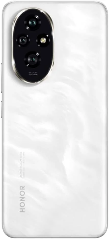 گوشی موبایل آنر 200 دو سیم کارت 512 گیگابایت حافظه داخلی + 12 گیگابایت رم (GSM | CDMA) نسخه بین المللی، آنلاک فابریک 5G (مهتابی سفید)