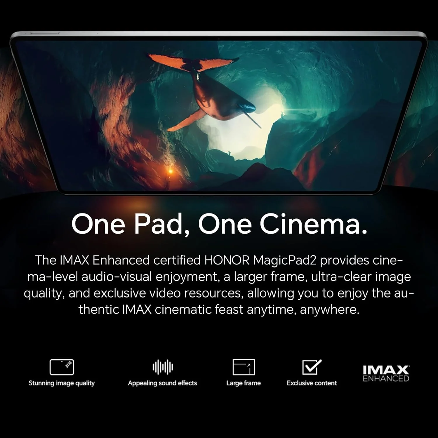 تبلت آنر Magic Pad 2 با 12 گیگابایت رم و 256 گیگابایت حافظه داخلی، صفحه نمایش 12.3 اینچی 144 هرتز OLED، پردازنده Snapdragon 8s Gen 3، 8 بلندگو، باتری 10050 میلی آمپر ساعتی با شارژ سریع 66 واتی، بدنه فلزی، اندروید 14، تبلت وای فای با سرویس گوگل، سفید تبلت آنر Magic Pad 2 با 12 گیگابایت رم و 256 گیگابایت حافظه داخلی، صفحه نمایش 12.3 اینچی 144 هرتز OLED، پردازنده Snapdragon 8s Gen 3، 8 بلندگو، باتری 10050 میلی آمپر ساعتی با شارژ سریع 66 واتی، بدنه فلزی، اندروید 14، تبلت وای فای با سرویس گوگل، سفید