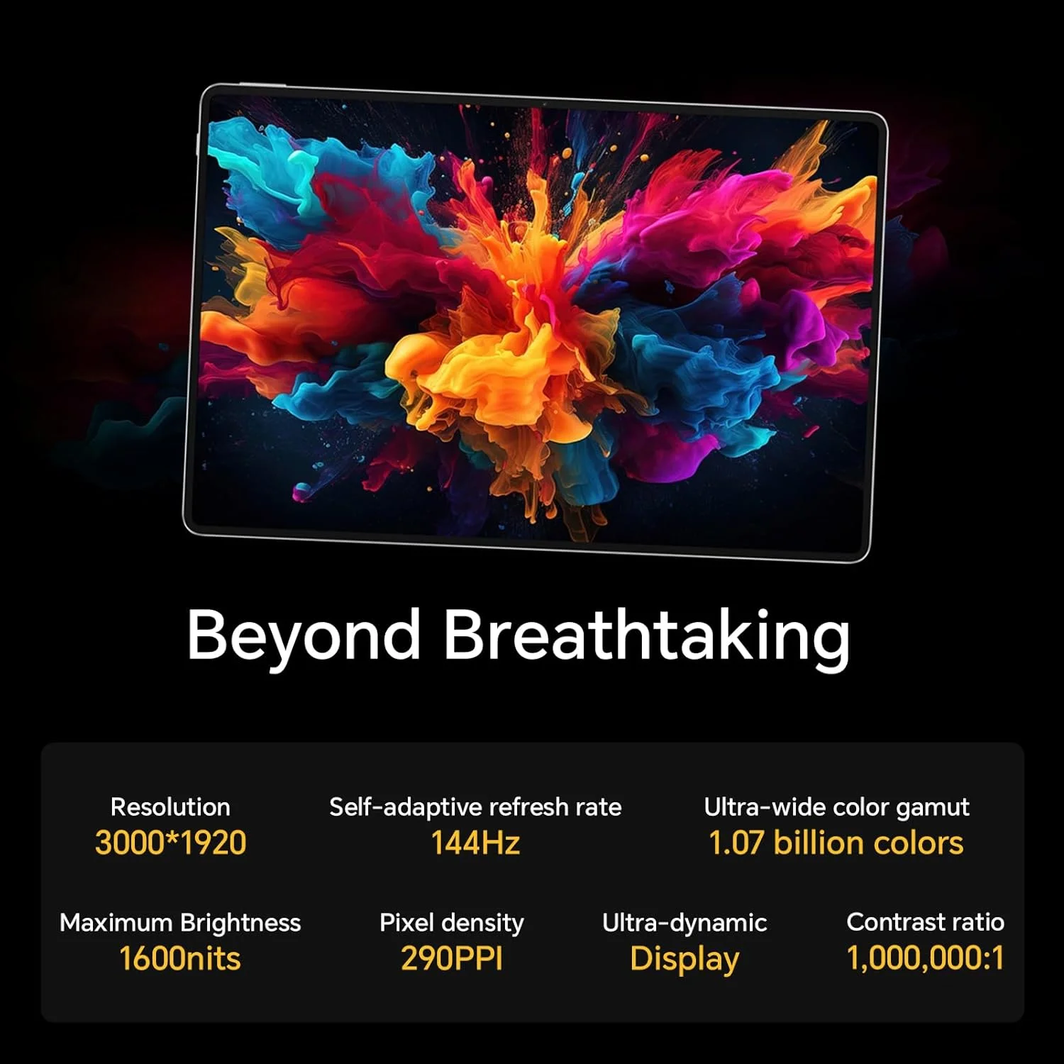 تبلت آنر Magic Pad 2 با 12 گیگابایت رم و 256 گیگابایت حافظه داخلی، صفحه نمایش 12.3 اینچی 144 هرتز OLED، پردازنده Snapdragon 8s Gen 3، 8 بلندگو، باتری 10050 میلی آمپر ساعتی با شارژ سریع 66 واتی، بدنه فلزی، اندروید 14، تبلت وای فای با سرویس گوگل، سفید