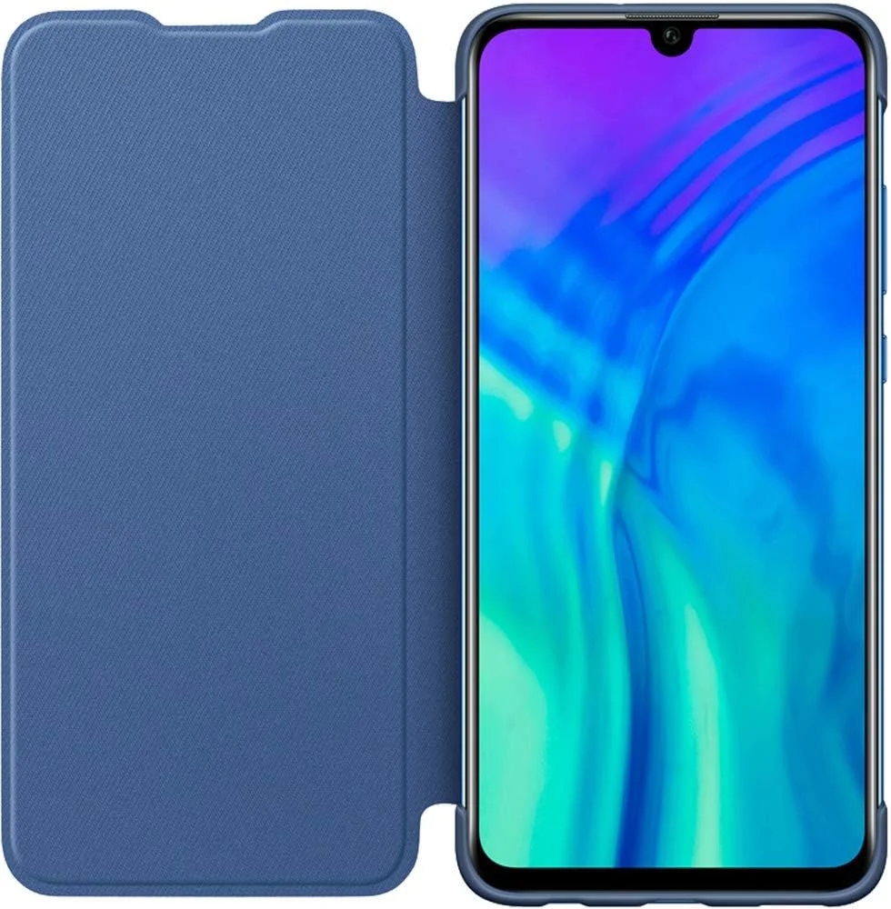 کاور تاشو آبی رنگ اصلی Honor برای 20 Lite کاور تاشو آبی رنگ اصلی Honor برای 20 Lite