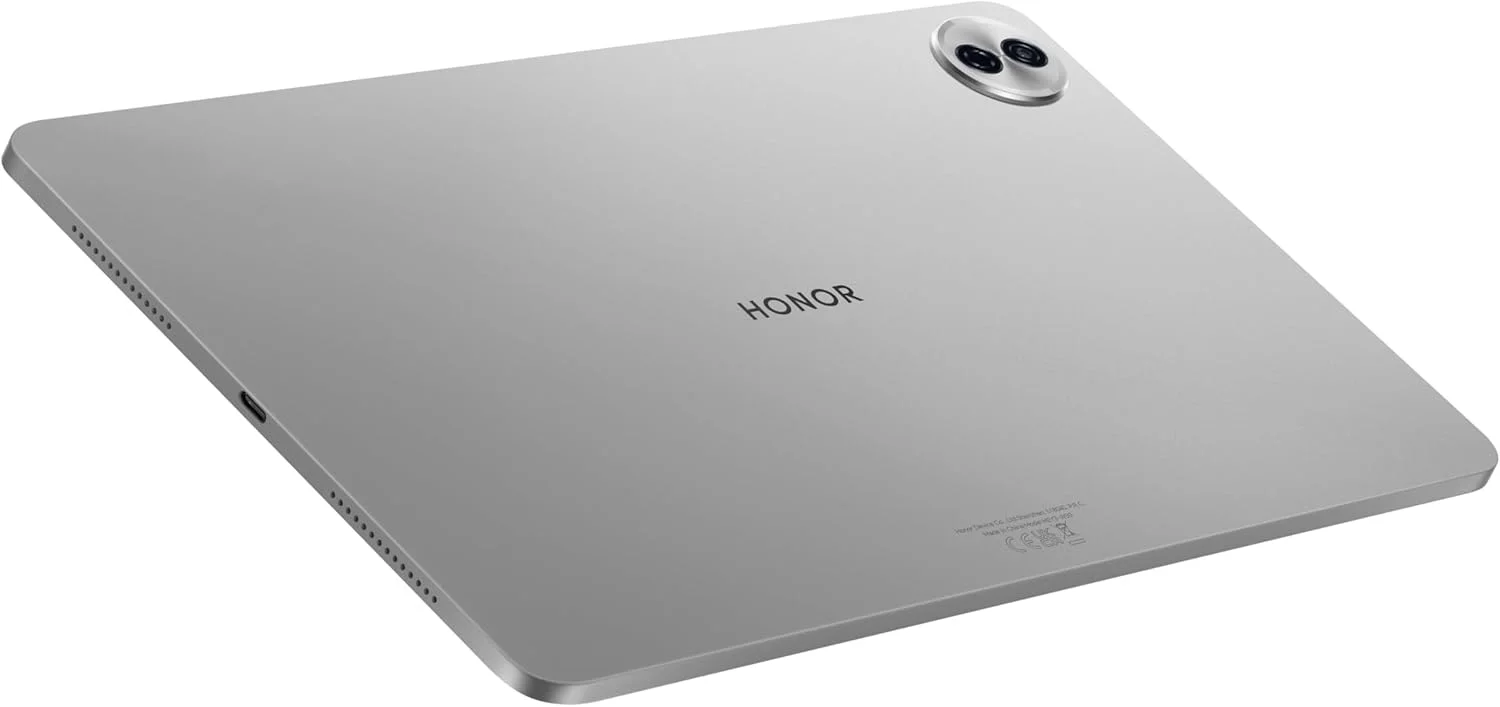 تبلت آنر پد 10 با صفحه نمایش 12.1 اینچی، وای فای، 8 گیگابایت رم و 256 گیگابایت حافظه داخلی - خاکستری