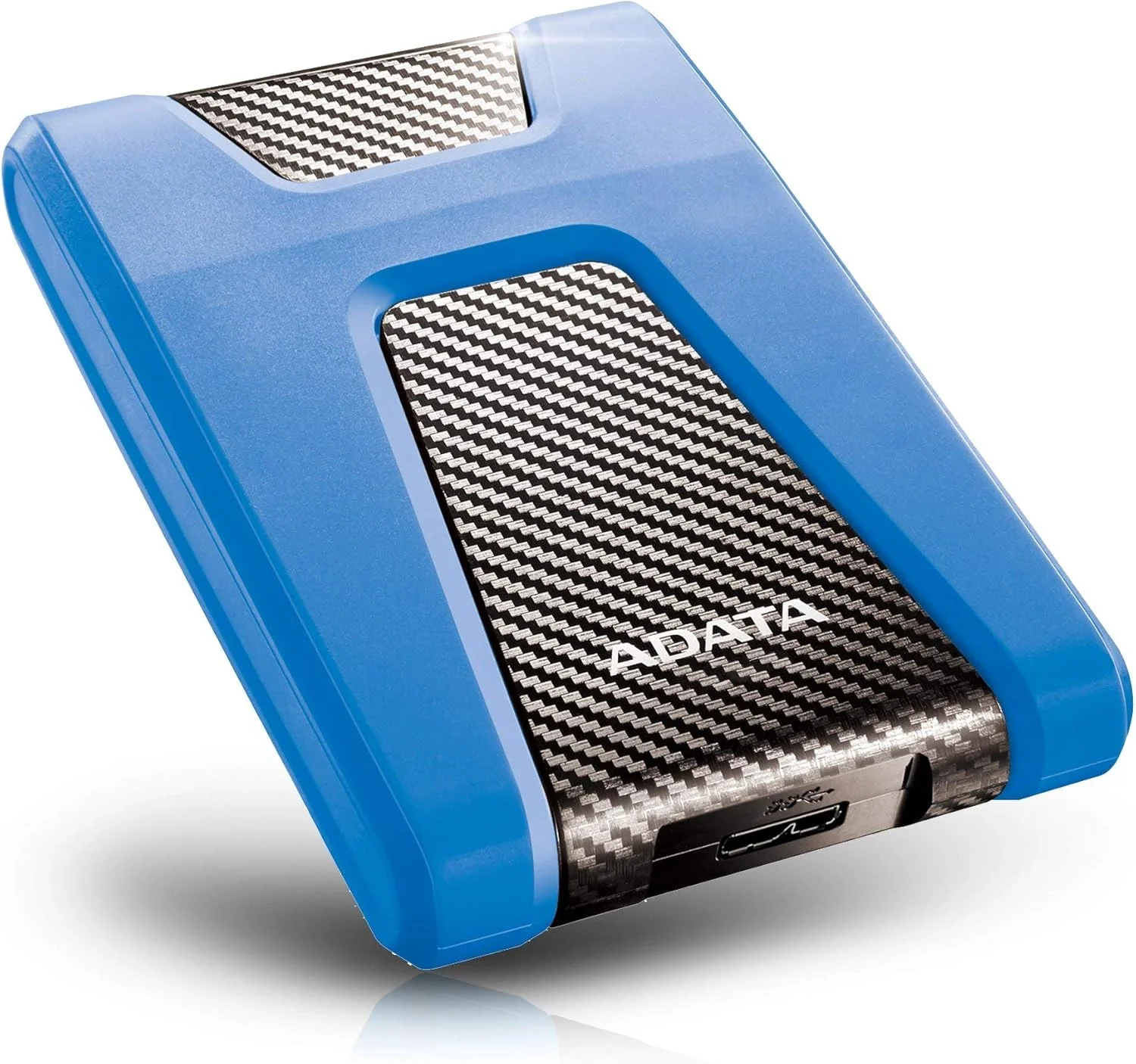 هارد اکسترنال ای دیتا AHD650-2TU31-CBL مدل Durable HD650 ظرفیت 2 ترابایت USB3 آبی