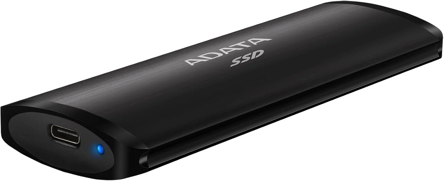 ADATA ADATA SE760 1 ترابایت SSD اکسترنال قابل حمل USB-C 3.2 نسل 2 مشکی ADATA ADATA SE760 1 ترابایت SSD اکسترنال قابل حمل USB-C 3.2 نسل 2 مشکی