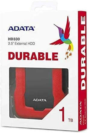 هارد اکسترنال ای دیتا HD330 با ظرفیت 1 ترابایت - مدل AHD330-1TU31-CRD هارد اکسترنال ای دیتا HD330 با ظرفیت 1 ترابایت - مدل AHD330-1TU31-CRD