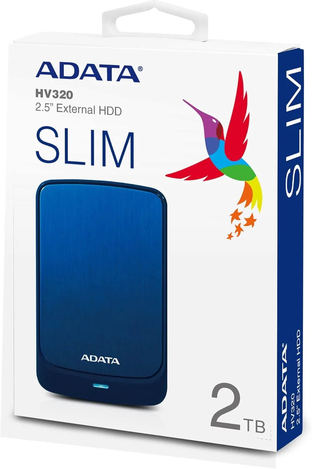 هارد اکسترنال ای دیتا مدل AHV320-2TU31-CBL با ظرفیت 2 ترابایت و رابط USB 3.1 - آبی هارد اکسترنال ای دیتا مدل AHV320-2TU31-CBL با ظرفیت 2 ترابایت و رابط USB 3.1 - آبی