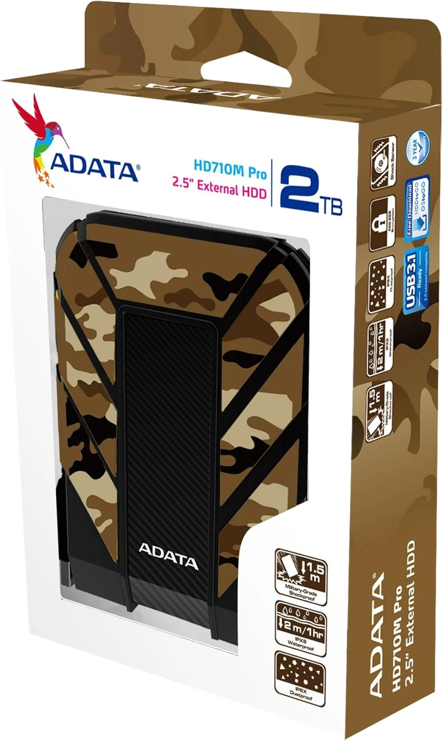 هارد اکسترنال ای دیتا HD710M Pro با ظرفیت 2 ترابایت هارد اکسترنال ای دیتا HD710M Pro با ظرفیت 2 ترابایت