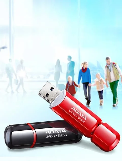 فلش مموری ای دیتا DashDrive USB 3.0 UV150 با ظرفیت 64 گیگابایت، مشکی (auv150 – 64G – G-RBK) [واردات موازی]