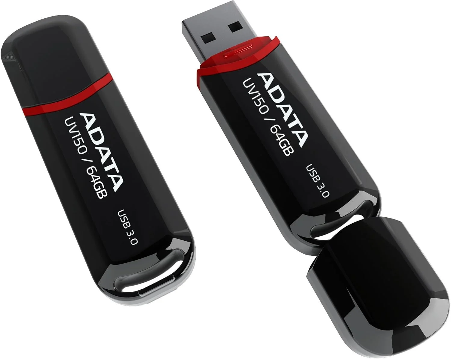 فلش مموری ای دیتا DashDrive USB 3.0 UV150 با ظرفیت 64 گیگابایت، مشکی (auv150 – 64G – G-RBK) [واردات موازی]