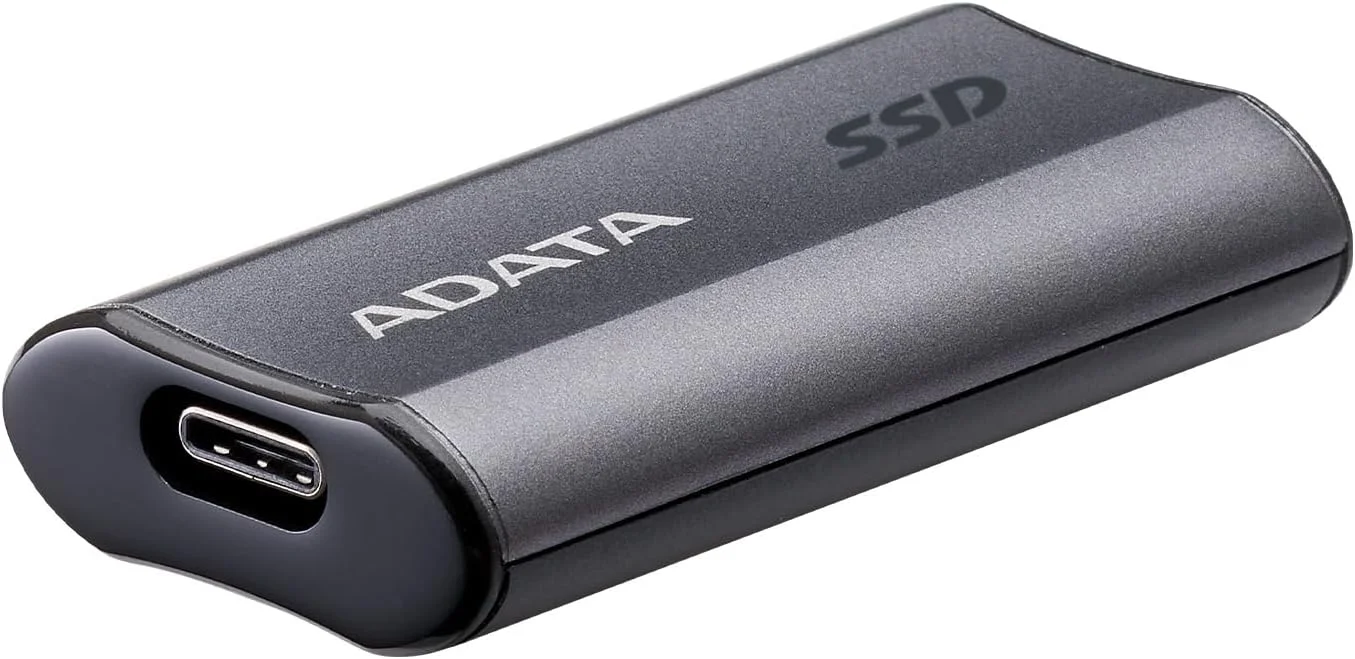 درایو SSD اکسترنال ای دیتا SC750 با ظرفیت 1 ترابایت، USB 3.2 و سرعت 1050-1000 مگابایت بر ثانیه (SC750-1000G-CCBK)