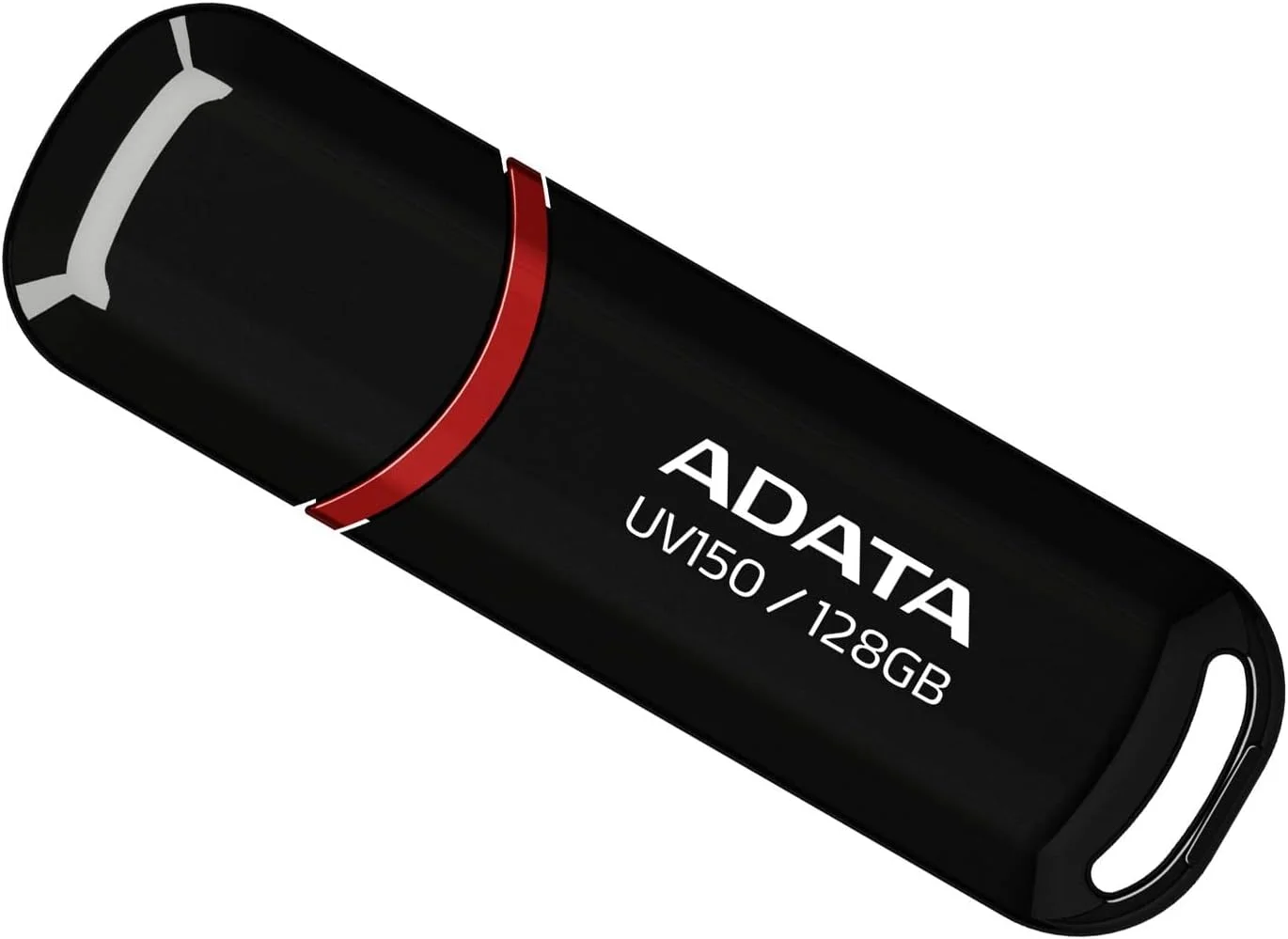 فلش مموری ای دیتا DashDrive UV150 USB 3.0 با ظرفیت 128 گیگابایت، پاسپورتی به سوی جابجایی داده، مشکی (auv150 – G – G-RBK) [کالای وارداتی]