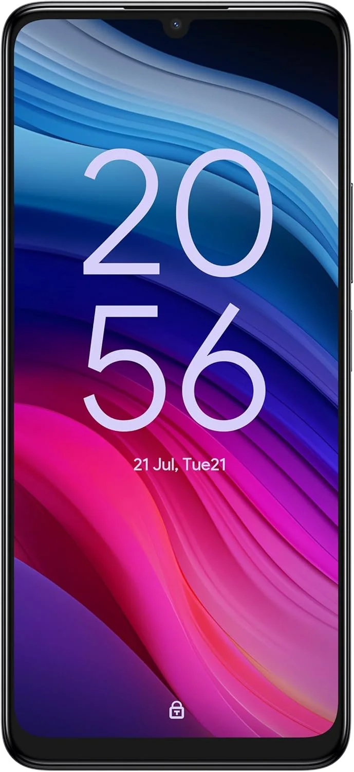 گوشی هوشمند اندرویدی آنلاک TCL 505 | صفحه نمایش 6.75 اینچی HD+ 90 هرتز، حافظه 128 گیگابایتی، تا 8 گیگابایت رم، دوربین پشتی 13 مگاپیکسلی، باتری 5010 میلی آمپر ساعتی، دو سیم کارته | خاکستری