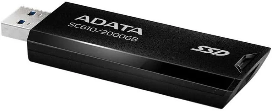 درایو SSD اکسترنال ای دیتا مدل SC610 با رابط USB 3.2 | ظرفیت 2000 گیگابایت درایو SSD اکسترنال ای دیتا مدل SC610 با رابط USB 3.2 | ظرفیت 2000 گیگابایت