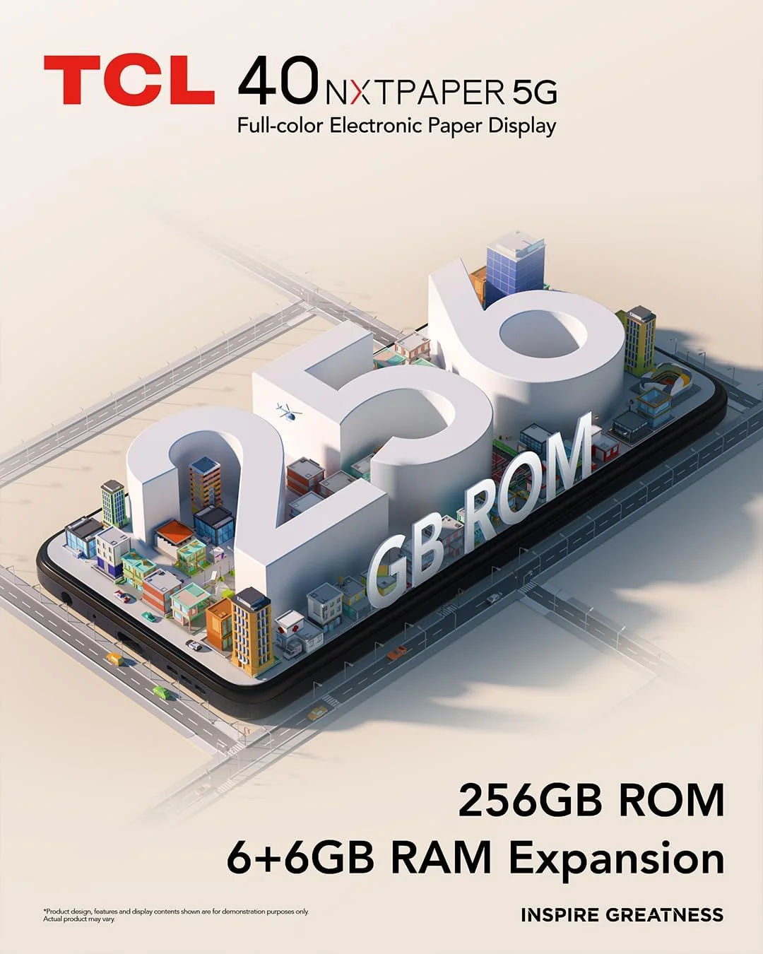 گوشی موبایل تی سی ال 40 NxtPaper دو سیم کارت 256 گیگابایت حافظه داخلی + 6 گیگابایت رم (فقط GSM | بدون CDMA) نسخه بین المللی آنلاک شده کارخانه ای 4G/LTE - رنگ مشکی ستاره ای