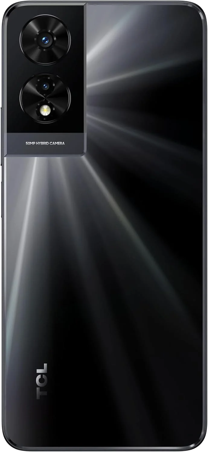 گوشی هوشمند اندرویدی آنلاک TCL 505 | صفحه نمایش 6.75 اینچی HD+ 90 هرتز، حافظه 128 گیگابایتی، تا 8 گیگابایت رم، دوربین پشتی 13 مگاپیکسلی، باتری 5010 میلی آمپر ساعتی، دو سیم کارته | خاکستری