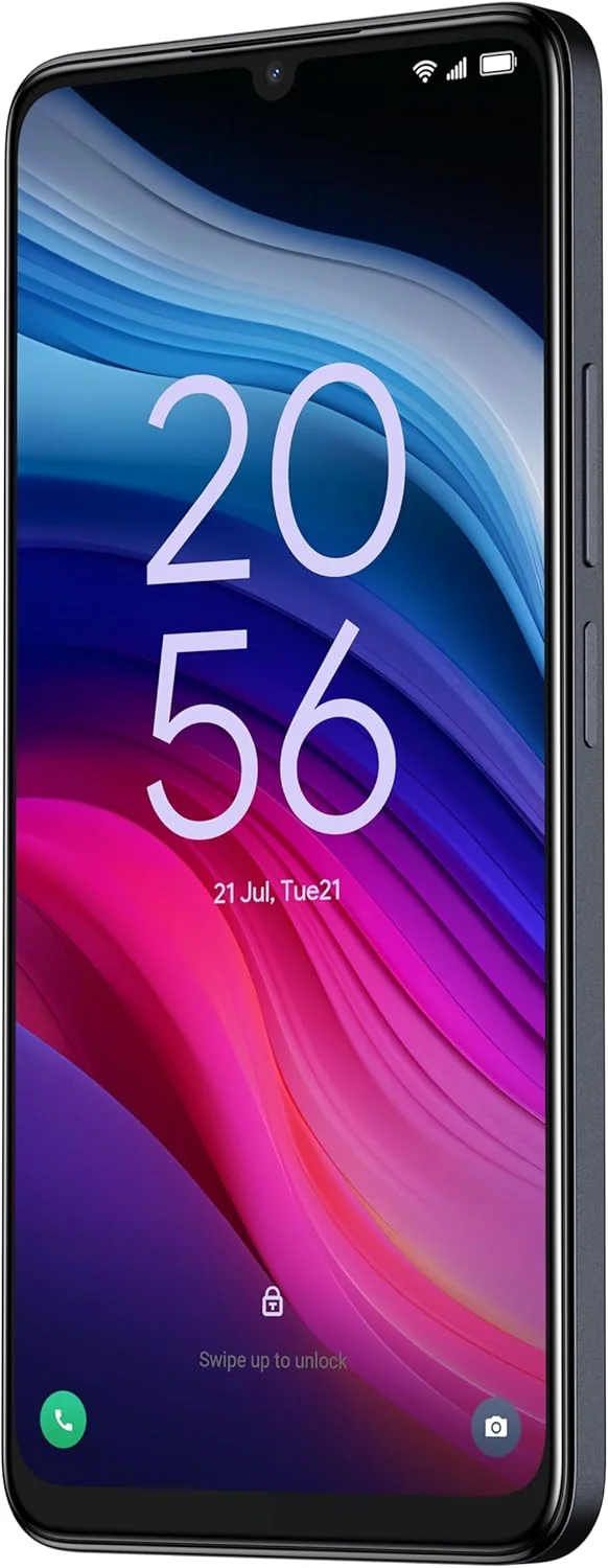 گوشی هوشمند اندرویدی آنلاک TCL 505 | صفحه نمایش 6.75 اینچی HD+ 90 هرتز، حافظه 128 گیگابایتی، تا 8 گیگابایت رم، دوربین پشتی 13 مگاپیکسلی، باتری 5010 میلی آمپر ساعتی، دو سیم کارته | خاکستری