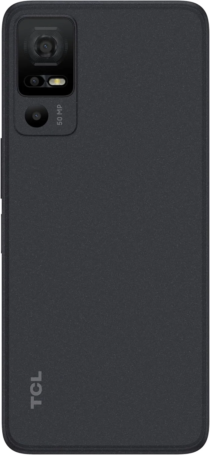 گوشی موبایل تی سی ال 40 NxtPaper دو سیم کارت 256 گیگابایت حافظه داخلی + 6 گیگابایت رم (فقط GSM | بدون CDMA) نسخه بین المللی آنلاک شده کارخانه ای 4G/LTE - رنگ مشکی ستاره ای