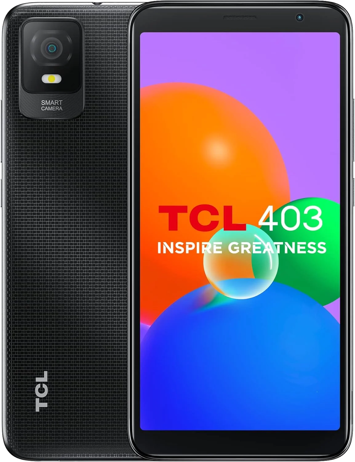 گوشی هوشمند TCL 403، حافظه داخلی 32 گیگابایت به همراه 2 گیگابایت رم، صفحه نمایش 6.0 اینچی، باتری 3000 میلی آمپر ساعت - خاکستری تیره