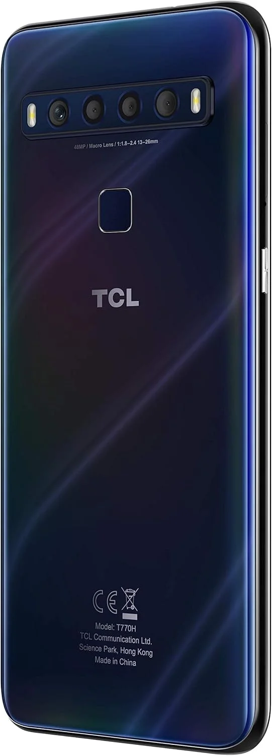 گوشی هوشمند TCL 10L با صفحه نمایش 6.53 اینچی، پردازنده هشت هسته ای، 6 گیگابایت رم و 64 گیگابایت حافظه داخلی - آبی