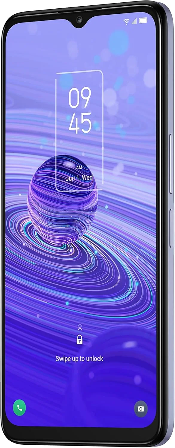 گوشی هوشمند TCL 40 R 5G، حافظه 64 گیگابایت + رم 4 گیگابایت، صفحه نمایش 6.6 اینچی، باتری 5000 میلی آمپر - خاکستری تیره