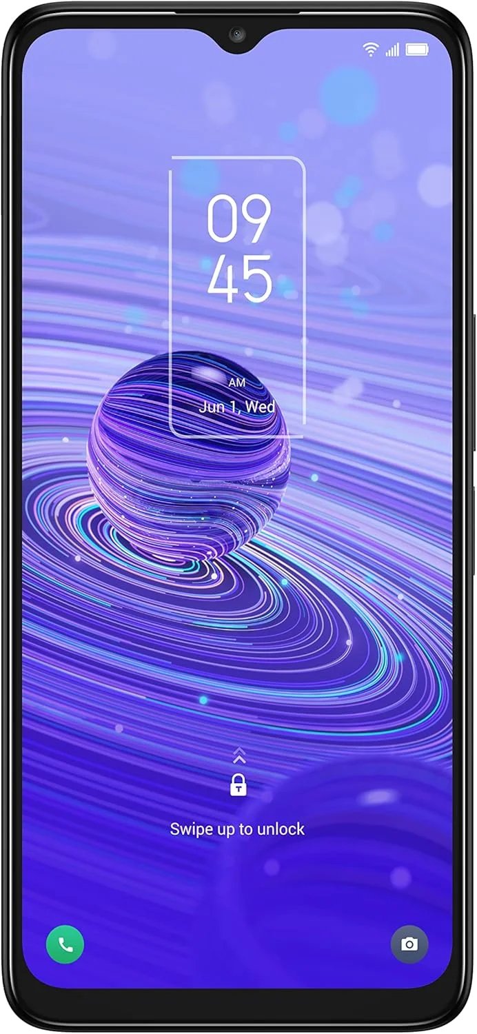 گوشی هوشمند TCL 40 R 5G، حافظه 64 گیگابایت + رم 4 گیگابایت، صفحه نمایش 6.6 اینچی، باتری 5000 میلی آمپر - خاکستری تیره