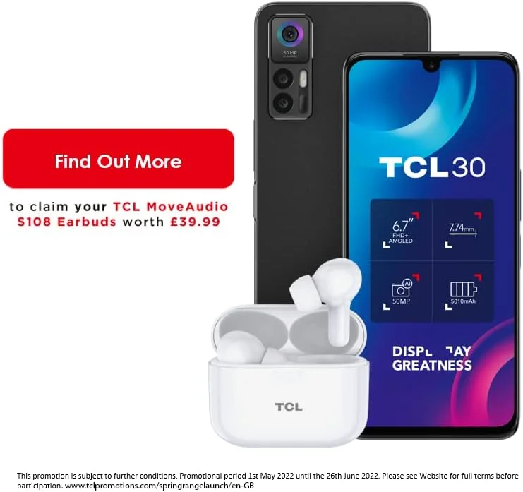 گوشی موبایل TCL 30 بدون سیم کارت 64 + 4 گیگابایت، صفحه نمایش 6.67 اینچی FHD+ AMOLED، دوربین 50 مگاپیکسلی با وضوح بالا، 5000 میلی آمپر ساعت گوشی موبایل TCL 30 بدون سیم کارت 64 + 4 گیگابایت، صفحه نمایش 6.67 اینچی FHD+ AMOLED، دوربین 50 مگاپیکسلی با وضوح بالا، 5000 میلی آمپر ساعت
