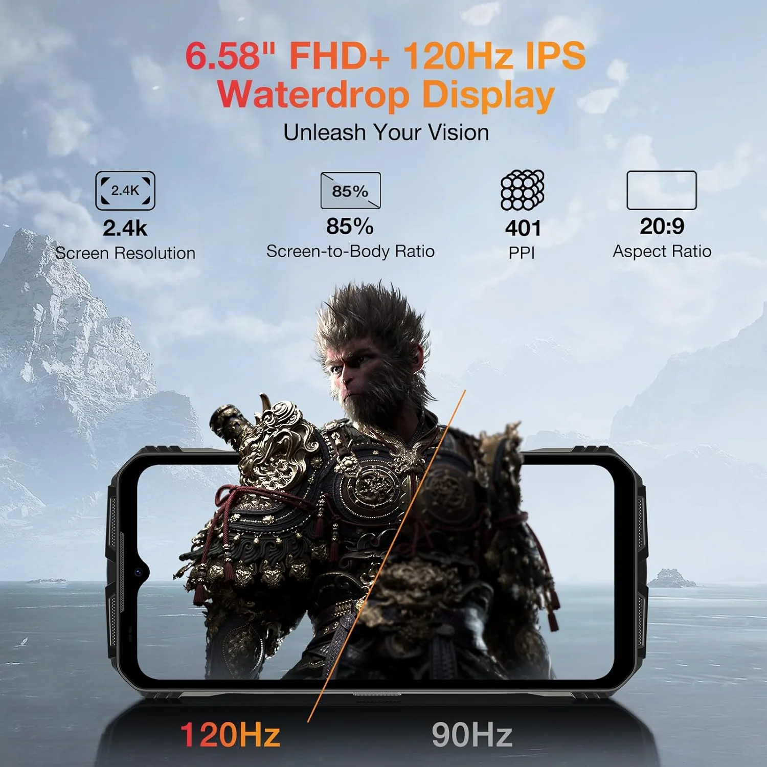 گوشی هوشمند مقاوم DOOGEE V Max Pro 5G، 22000mAh 32GB+512GB/TF 2TB، گوشی مقاوم آنلاک شده اندروید 14، تلفن همراه مقاوم 108MP+20MP، صفحه نمایش 6.58 اینچی FHD+120Hz IPS، گوشی ضد آب IP68/IP69K، NFC/Face ID/WIFi 6 گوشی هوشمند مقاوم DOOGEE V Max Pro 5G، 22000mAh 32GB+512GB/TF 2TB، گوشی مقاوم آنلاک شده اندروید 14، تلفن همراه مقاوم 108MP+20MP، صفحه نمایش 6.58 اینچی FHD+120Hz IPS، گوشی ضد آب IP68/IP69K، NFC/Face ID/WIFi 6